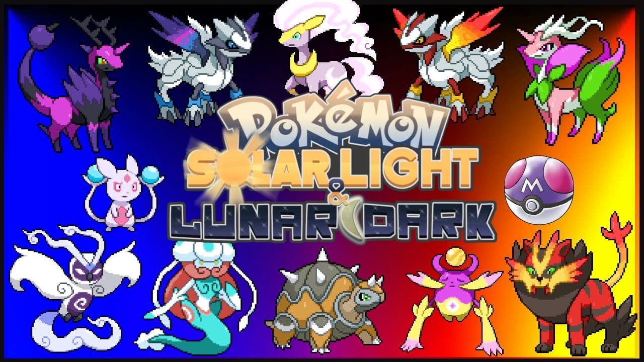 Pokémon Solar Light and Lunar Dark cover