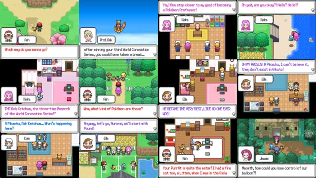Pokémon Solar Light & Lunar Dark - Anime Chronicles screenshot 1